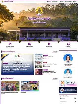 ban pangpor school - โรงเรียนบ้านปางป๋อ